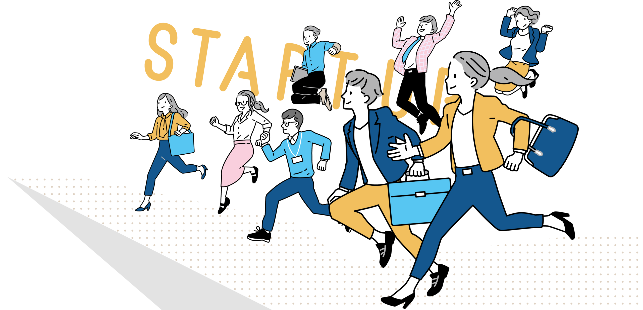 NEWSTARTで働くイメージ